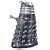 Doctor Who Dalek Cookie Jar Collectors Edition Ceramic Silver