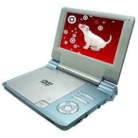 Sylvania 7" TFT Portable DVD Player - Blue (SDVD7014)