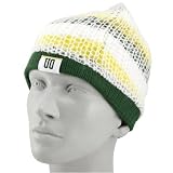 Nike - Nike Oregon Ducks Ladies White-Striped Reversible Sweater Knit Beanie