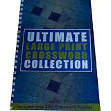 ultimate large print crossword collection spiral crosswords