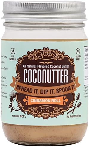 Sweet Spreads Coconutter, Cinnamon Roll, 15 Ounce