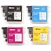 Brother LC39, LC985, C/Y/M/BK - Multipack Set of 4 Brother Compatible Ink Cartridges for Brother DCPJ125, DCPJ315W, DCPJ515W, MFCJ265W, MFCJ410, MFCJ415W, MFCJ220 Printer Inks (Contains: LC985BK, LC985C, LC985Y, LC985M) Double Capacity In Stock