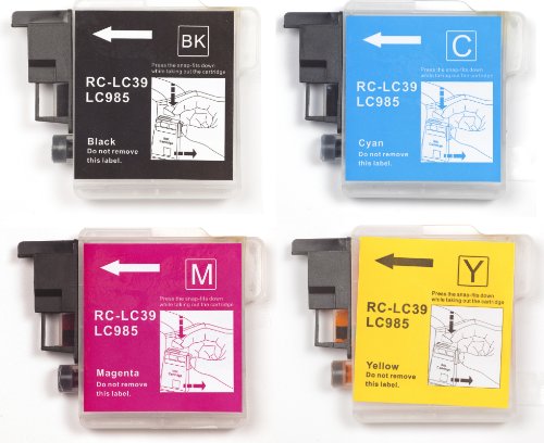 Brother LC39, LC985, C/Y/M/BK - Multipack Set 