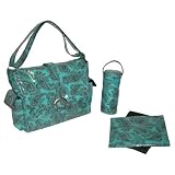 Kalencom Turquoise Paisley Diaper Bag