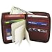 Mens Zipper Hipster Credit Card Holder Wallet Available in Different Colors