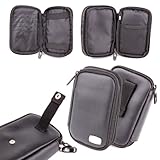 Schutzhülle (schwarzes PU Leder) für Seagate FreeAgent GoFlex / für Mac 1TB, 1.5TB