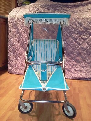 VINTAGE RARE TAYLOR TOT STROLLER WALKER GREAT CONDITION W/ TAGS