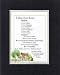 [Poem for Home] - A Happy Home Recipe . . . Poem on 11 x 14 inches Double Beveled Matting (Black on White)