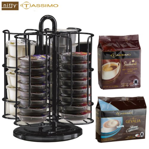 Nifty T-Disc Mini Coffee Carousel Chocolate And Cappucino Bundle