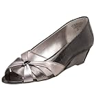 AK Anne Klein Women's Cherrybell Peep Toe Flat