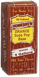 Homebrew Orange Soda Pop Concentrated Extract, 2-Ounce Boxes (Pack of 3)