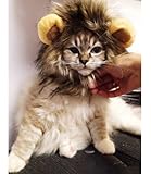 Dogloveit Pet Costume Lion Mane Wig for Dog Cat Halloween Dress up with Ears(Please be aware of fake products from other sellers)
