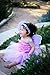 Baby Tutu Set with Fairy Wings and Headband in Purple