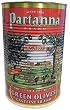 Partanna Green Olives, Castelvetrano, 2.5kg (5.5 lb) Tin