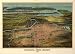 1916 LARGE PANORAMIC MAP NEWARK NJ W/ MANHATTAN