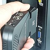 Mini Digital TV Tuner DVB-T SCART FREEVIEW Receiver Recorder Record TV to USB Drive and Playback Set Top Box Unobtrusive Angle Scart Fitting perfect design for FLAT TVs