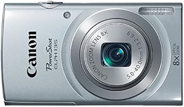 Canon PowerShot ELPH135 Digital Camera (Silver) (Discontinued by Manufacturer)