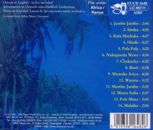 Cover image : Mambo Jambo