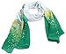 Jemis Women' S Christmas Snow Silk Scarf 50*150cm