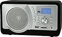 Elta 3511 Radio-Tuner (UKW-/MW-Tuner, SD-Kartenslot, 50 Watt PMPO, USB) schwarz/silber