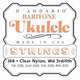 D'Addario J68 Saitensatz f&uuml;r Ukulele, Dulcimer, Tenor Gitarre, Oud Baritone Ukulele