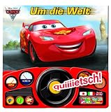 Disney PIXAR Cars 2, Um die Welt, Pappbilderbuch mit Lenkrad und Ger&auml;uschen