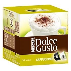 Nestle 'cappuccino' for Dolce Gusto coffee capsules (16 Capsules)