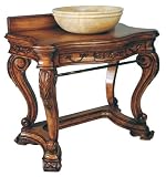 Ambella Home Scroll Leg Vessel Vanity Scroll Leg Vessel Vanity - A8341-S