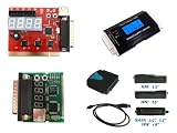 KIT DE TEST POUR PC - CONVERTISSEUR USB / TESTEURS DE CARTE MERE ET D'ALIMENTATION