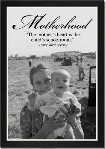 Framed Art Poster 20x30, Motherhood