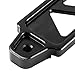 Auto Dynasty Universal 6.75 Inches Battery Hold Down Bracket, Battery Tie Down Mounting Bracket Secure Hold for Automotive Batteries, Billet Aluminum (Black)
