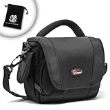PowerPLUSH Premium Carrying Case for Canon VIXIA HF M300 / HF R10 / HF M400 ....