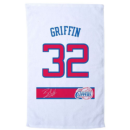 Pro Towel Sports Los Angeles Clippers Blake Griffin 16X25 Player Jersey Rally Towel
