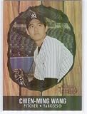 2003 Bowman Heritage Rainbow # 235 Chien-Ming Wang KN FY RC - New York Yankees Rookie Baseball Card - In Protective Display Case