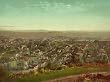 Portland, Distant Mount Hood, 1901 - Print of a Vintage Photochrom Image from the Library of Congress Collection