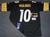 Santonio Holmes Autographed/Hand Signed Pittsburgh Steelers Reebok EQT/Premier Jersey