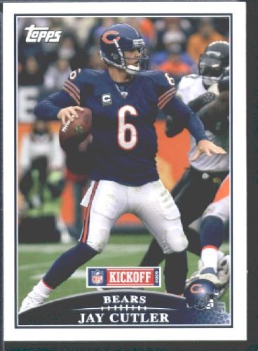 2009 Topps KickOff Football Card # 84 Jay Cutler Chicago Bears Mint Condition - Shipped In Protective ScrewDown Display Case!