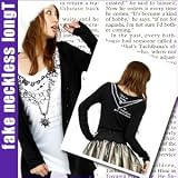 フェイクネックレスポイントロングTシャツ