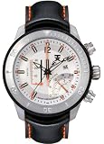 Tx T3c307 Gents Chronograph Black Leather Strap Watch