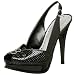 BCBGirls Women's Lara Platform Peep Toe