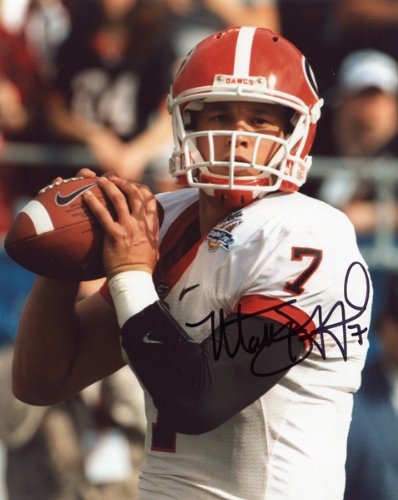 Matt Stafford #7 Autographed/Hand Signed Georgia Bulldogs College Football 8x10 Photo