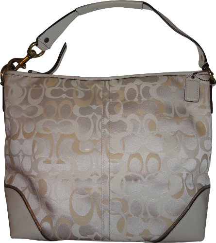 Women's Coach Purse Handbag Optic Signature Sara 