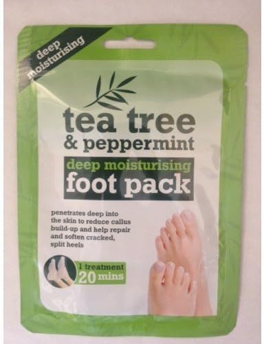 Tea Tree and Peppermint Deep Moisturising Foot Pack by Moisturising foot pack