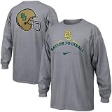 Nike Baylor Bears Ash 2008 Practice Long Sleeve T-shirt