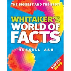 Whitaker's World of Facts 2009 2009