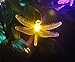 Solar Fairy String Lights for Outdoor Garden Landscape (30led, 8 Modes, 20ft, Multicolor)