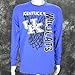 University of Kentucky Super Net on a Blue Long Sleeve Shirt