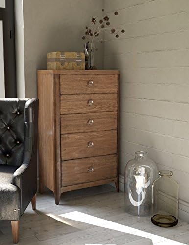 Walnut Mid Century 3 Drawer Dresser, Mid Century Storage -BQ Line