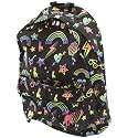 Babycham Rainbow Stripe Rucksack - One Size - Multi - Fabric