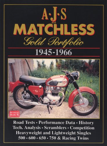 Brooklands AJS and Matchless Gold Portfolio 1945-1966